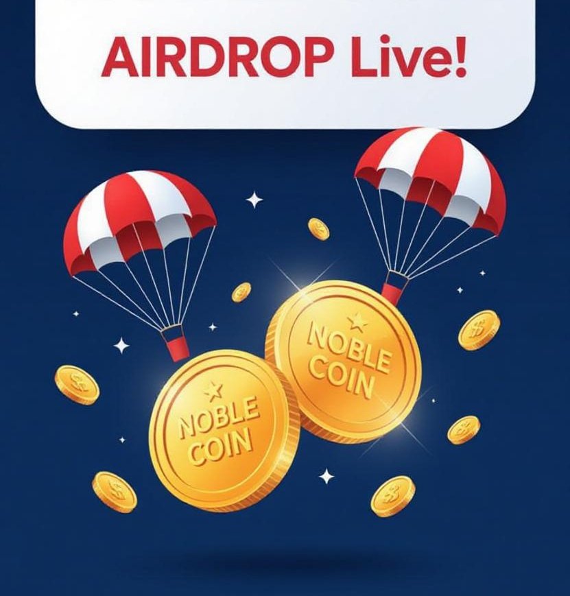 🚀 NOBLE COIN AIRDROP ALERT! 🪙
Get 10M Coins FREE for every wallet – only 2950 spots left! 💥
✅ Follow @NobleOnSol
✅ Repost this tweet
✅ Drop your SOL address in comments
Tag 3 friends for bonus luck! 🎉 Early birds win BIG!

#NobleCoin #Airdrop #SolanaAirdrop #Crypto #100x