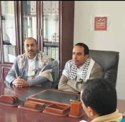 قيادة السلطة المحلية بمديرية #السبعين ممثلة بالأستاذ محمد مطهر الوشلي  والأستاذ محمد عبدالله الصادق  ترفع برقية تهنئة الى قائد الثورة السيد عبدالملك بدر الدين الحوثي و فخامة الأخ المشير مهدي المشاط رئيس المجلس السياسي الأعلى بمناسبة الذكرى الـ 11 لثورة 21سبتمبر المجيدة . 
#صنعاء