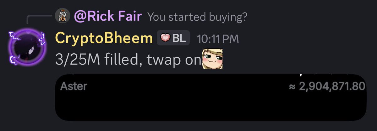 $ASTER

Bidding $25,000,000- $3,000,000 filled.

Zero or Hero arc begins now🫡