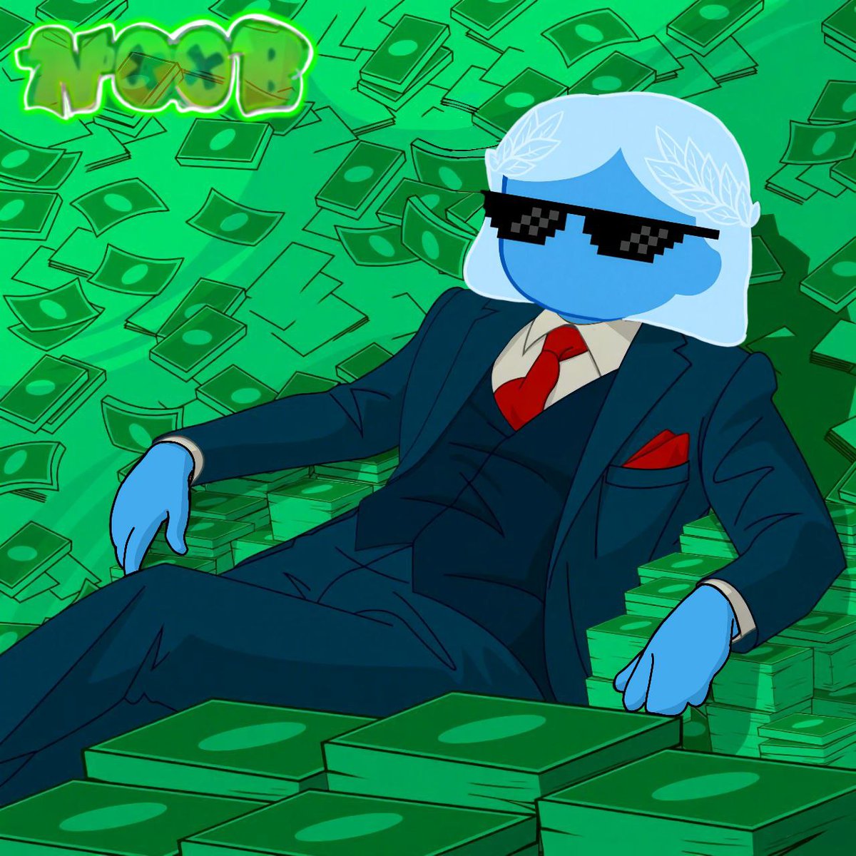 $NOOB isn’t a mascot—it’s a mirror. Gamerslang for every generation. Faceless like us. Eternal like our bags.