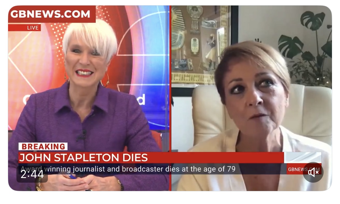 DawnNeesom's tweet photo. Amazing day of breaking news @GBNews Starmer recognising #PalestinianState, #CharlieKirk funeral & remembering #JohnStapleton with @annediamondobe Thanks to @Lewismac101 @AidanMageeTV & contributors๐ Back for breakfast @EamonnHolmes @WhichPennySmith @krissakabusi 6am https://t.co/CAZP62uECG