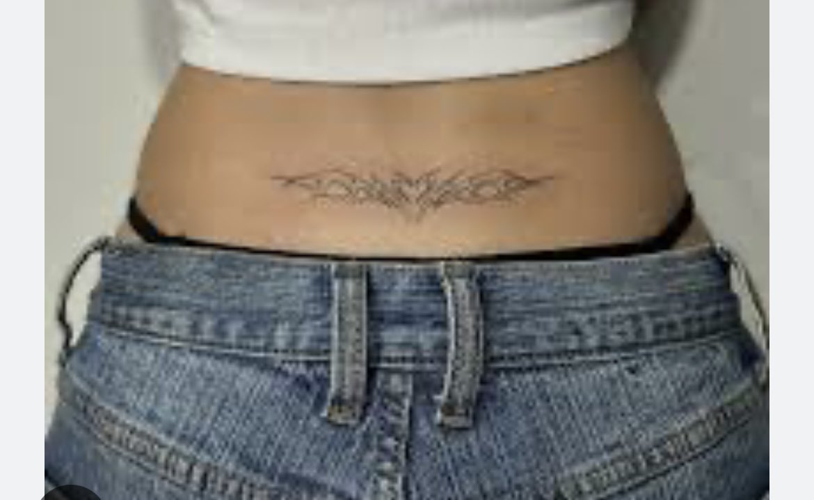 Backatchagriz's tweet photo. I know it’s been a while. Anyone else curious about how those “tramp stamps” are aging?😁 https://t.co/Jt0KsynOO1