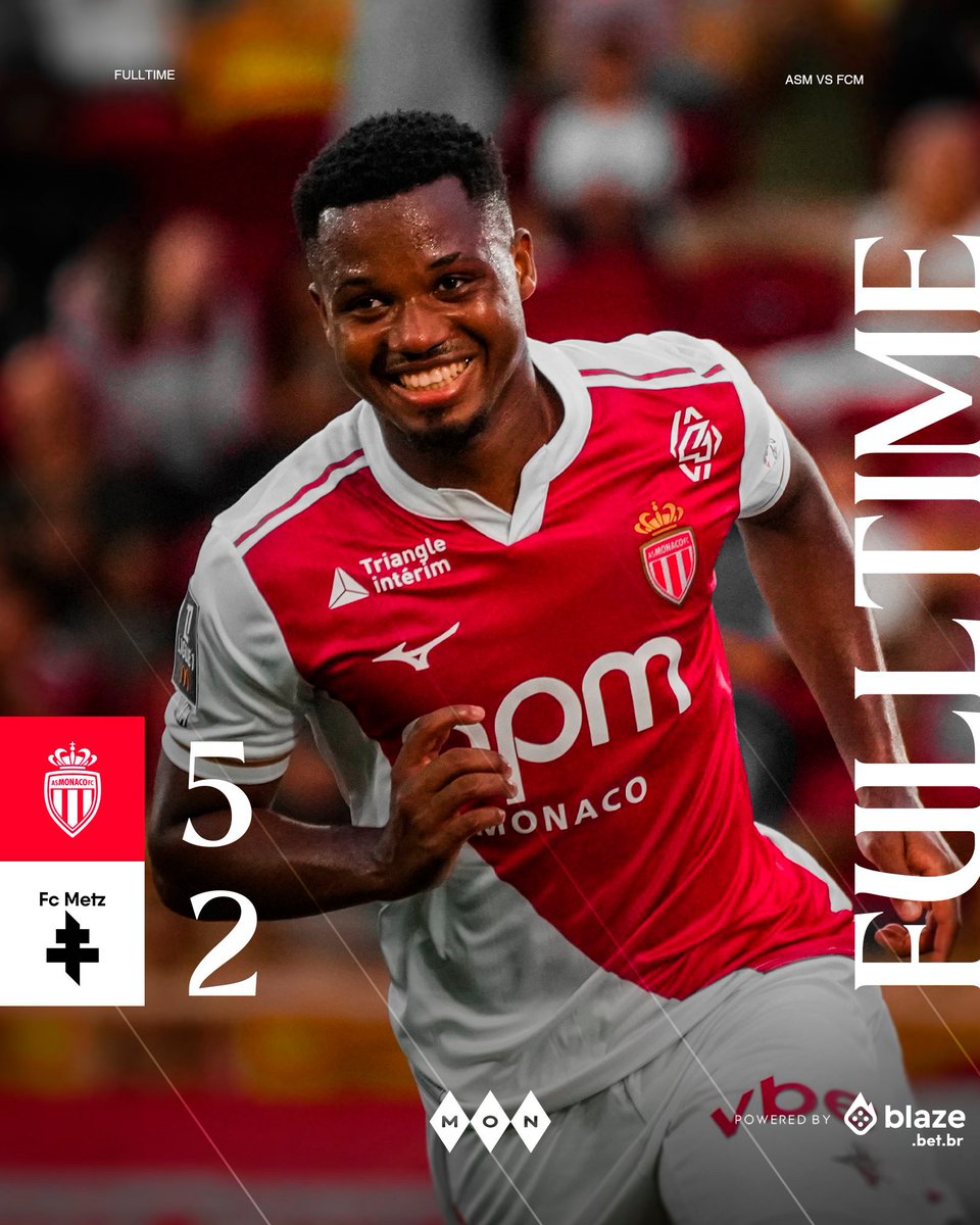 AS_Monaco_BR's tweet image. VITÓRIA DO MONACÃO CABULOSO ✅

Dois de Ansu Fati no atropelo contra o Metz ❤️🤍

5️⃣-2️⃣ #ASMFCM
