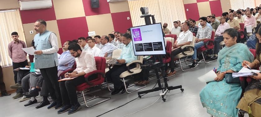 TB Mukt Bharat | Kangra Himachal (India) (@dtohpkgr) on Twitter photo 🌸#SwasthNariSashaktParivar Abhiyan gets boost!🚺
Hon’ble MP Dr. Rajeev Bhardwaj reaffirmed his support during DISHA (Distt level cooridnattion & monitoring committee) meet with public reps, admin💪
👉3 days Progress of Abhiyan shared by MOH Kangra @DrRKSood
-Appreciated by MP 🌸#SwasthNariSashaktParivar Abhiyan gets boost!🚺
Hon’ble MP Dr. Rajeev Bhardwaj reaffirmed his support during DISHA (Distt level cooridnattion & monitoring committee) meet with public reps, admin💪
👉3 days Progress of Abhiyan shared by MOH Kangra @DrRKSood
-Appreciated by MP