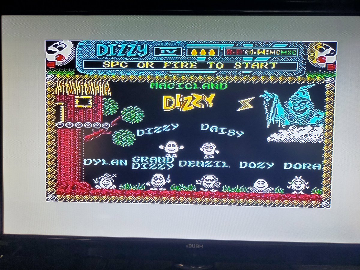 Dizzy Collection on the #zxspectrum converted to 16K ROM Cartridge with bespoke high resolution artwork and Dizzy logo embossed cartridge shell for completion. #8bit #shareyourgames #RETROGAMING #Sinclair