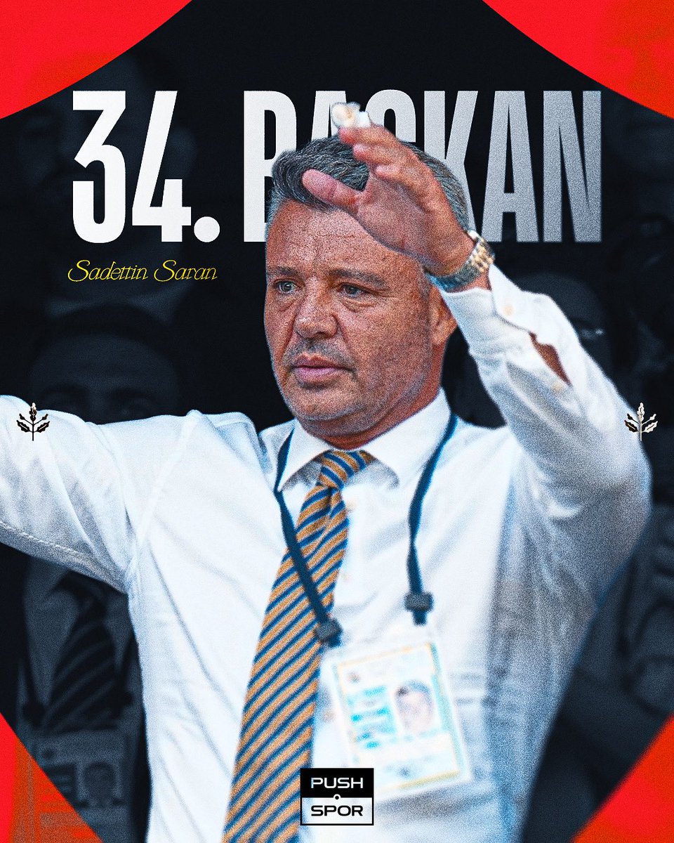 Fenerbahçe’nin yeni başkanı Sadettin Saran oldu.