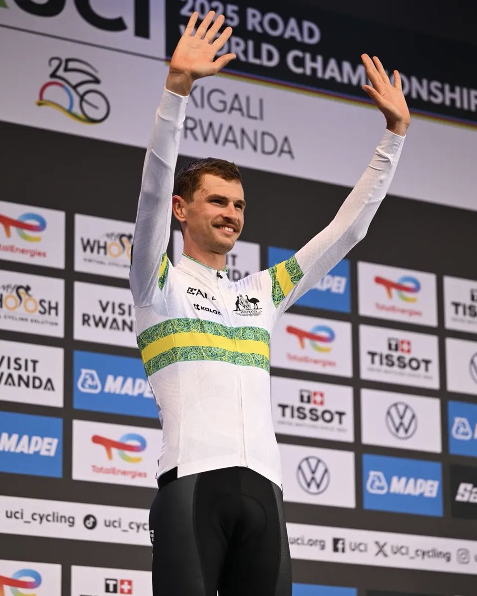 SEGcycling's tweet image. SILVER AT THE WORLD CHAMPS 🌈

@JayVine3 delivers an outstanding performance and takes the silver medal at the TimeTrial World Championships in Kigali. Incredible Jay, enjoy this one 👏