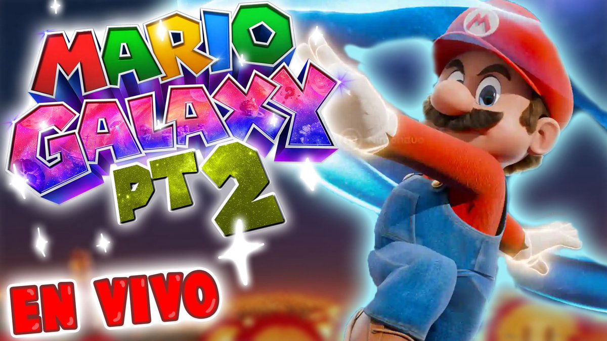 🚀 DESPEGAMOS EN 10 MIN! El viaje en Mario galaxy continúa por mi canal!
Los estaré esperando 🌠✨
#mariogalaxy #Nintendo #youtube 

youtube.com/live/P5CB1c43q…