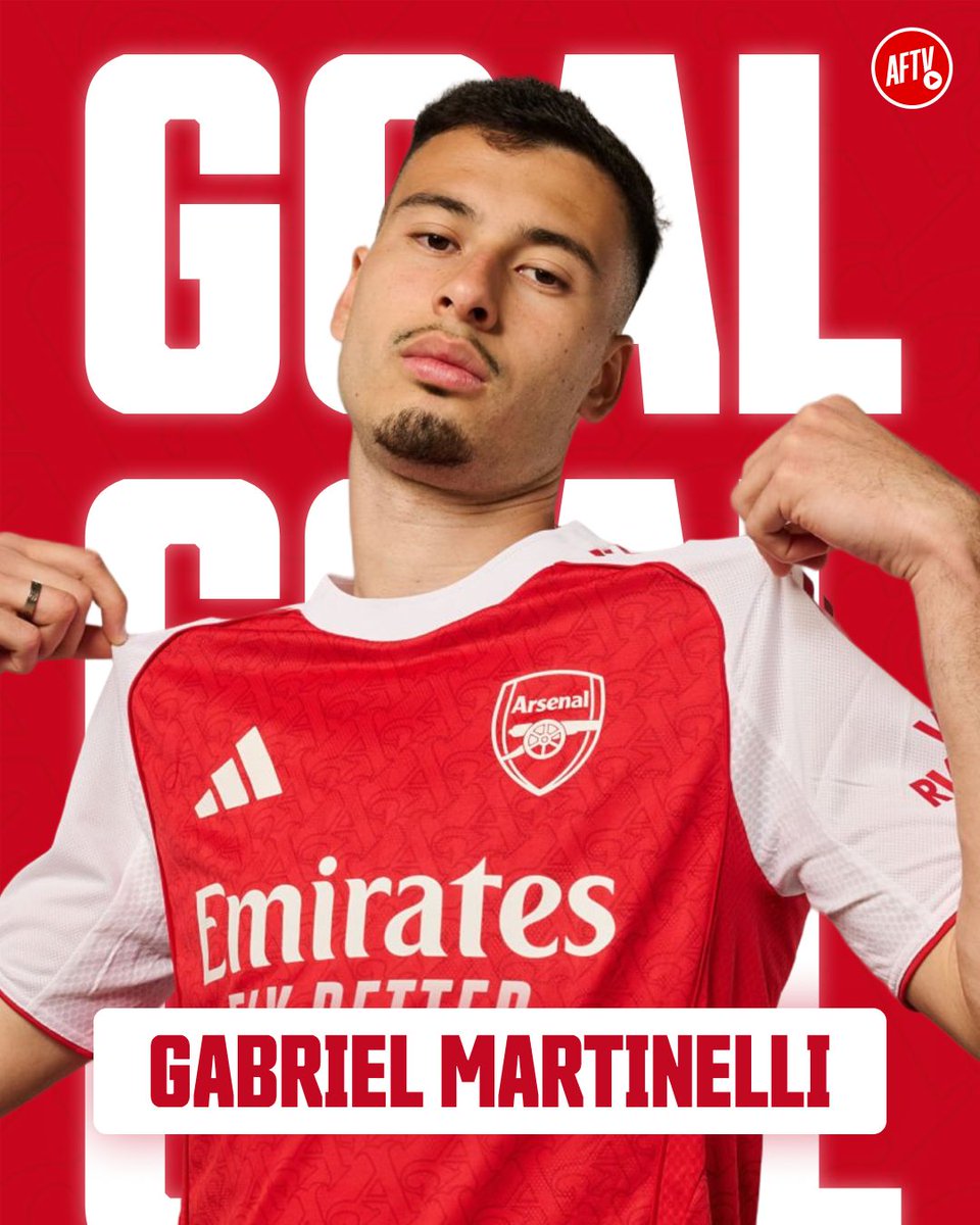 MARTINELLI GOALLLLLLLLLLLLLL LET'S GOOOOOOOOOOOOOO