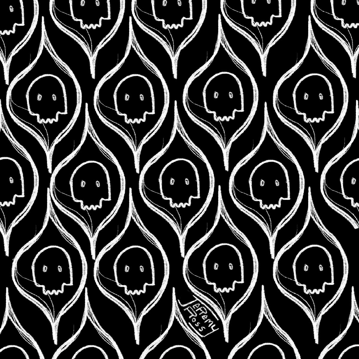 Day 20: An Ogee Motif (skulls!!!!)
#lillasStylePlay2025 #kidlitart #kidlit #ogeemotif #skulls #surfacepattern #patterns