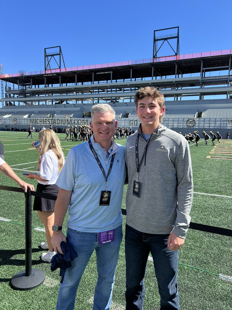 Huge thank you to <a href="/chris_tracz/">chris.tracz</a>, <a href="/Mike_Cole9/">Michael Cole</a> , and <a href="/SheehanPitching/">John Sheehan</a> for having me out on a great official visit to <a href="/ArmyWP_Baseball/">Army Baseball</a> #BeatNavy