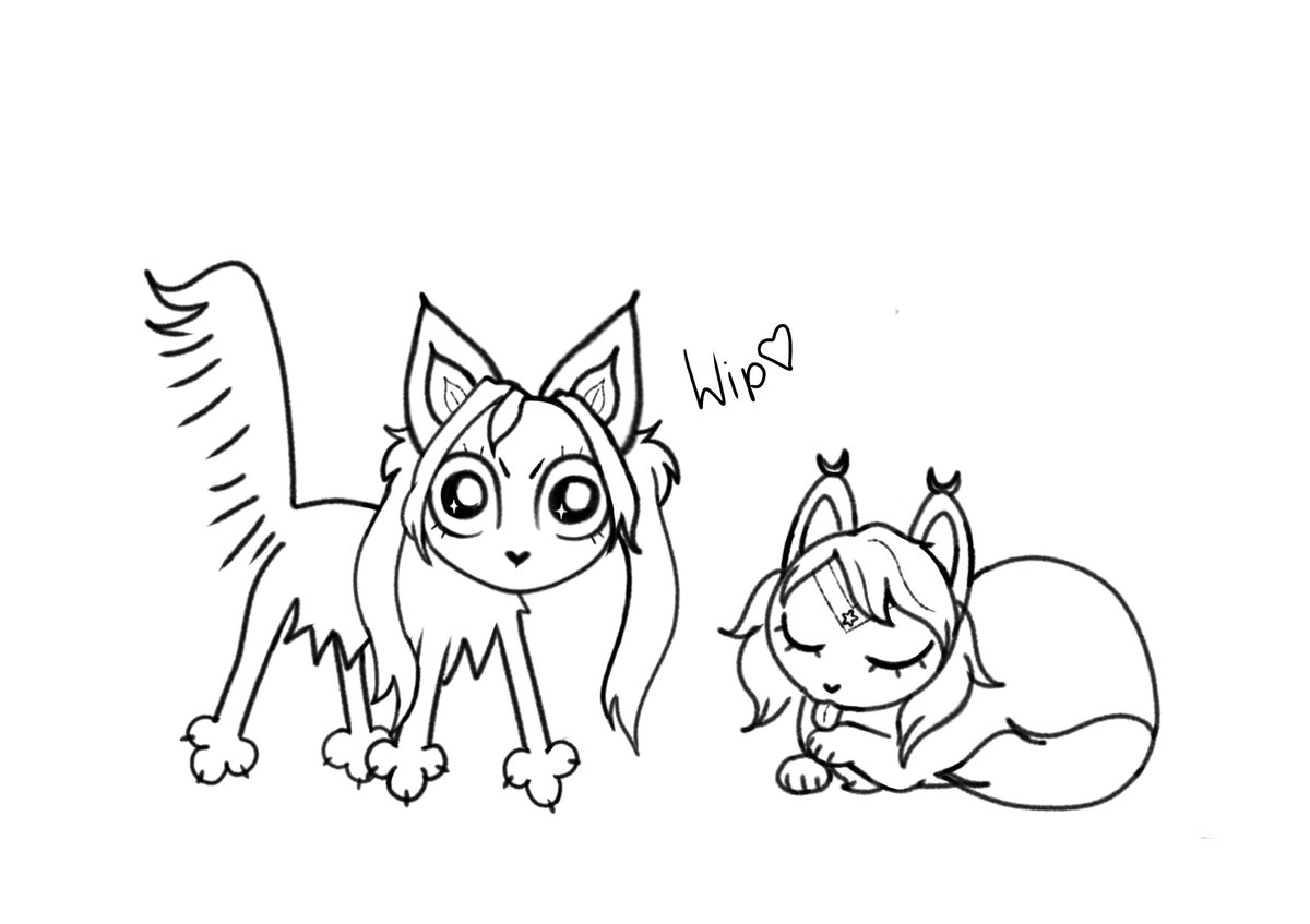 Satsuki_542's tweet image. OMGGG happy birthday!!! It's my birthday too lol. I hope you have a super nice day and here, star guardian kitties 😻