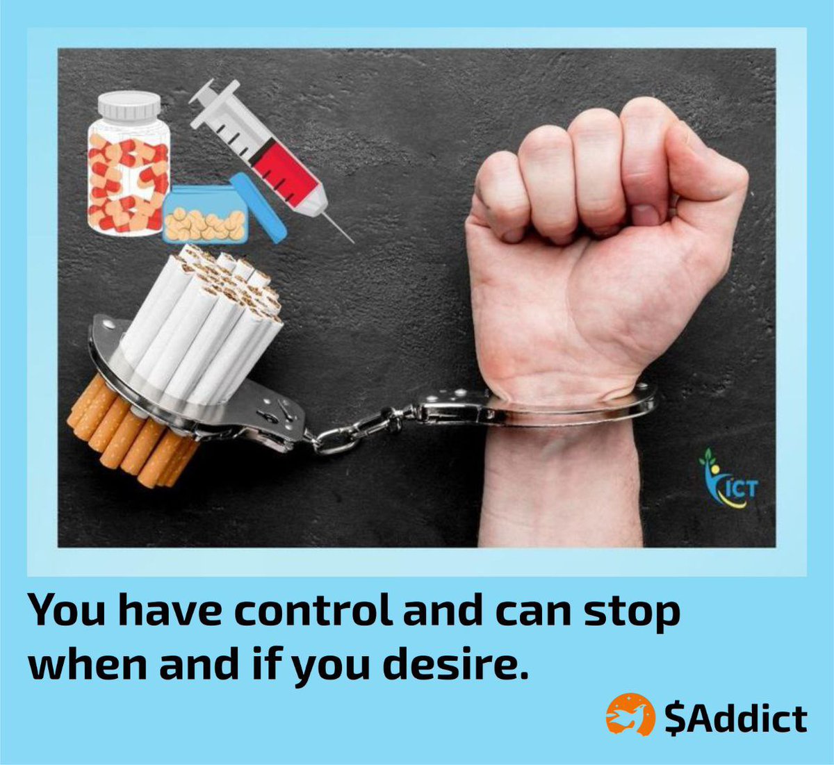 AddictAids's tweet image. $ADDICT isn’t just another memecoin, it’s a movement.
We’re building a community that spreads awareness, supports recovery, and fights against drug addiction 🚀

Together, we meme for change. Together, we #EndAddiction.

#Addict #CryptoForGood #MemeCoin