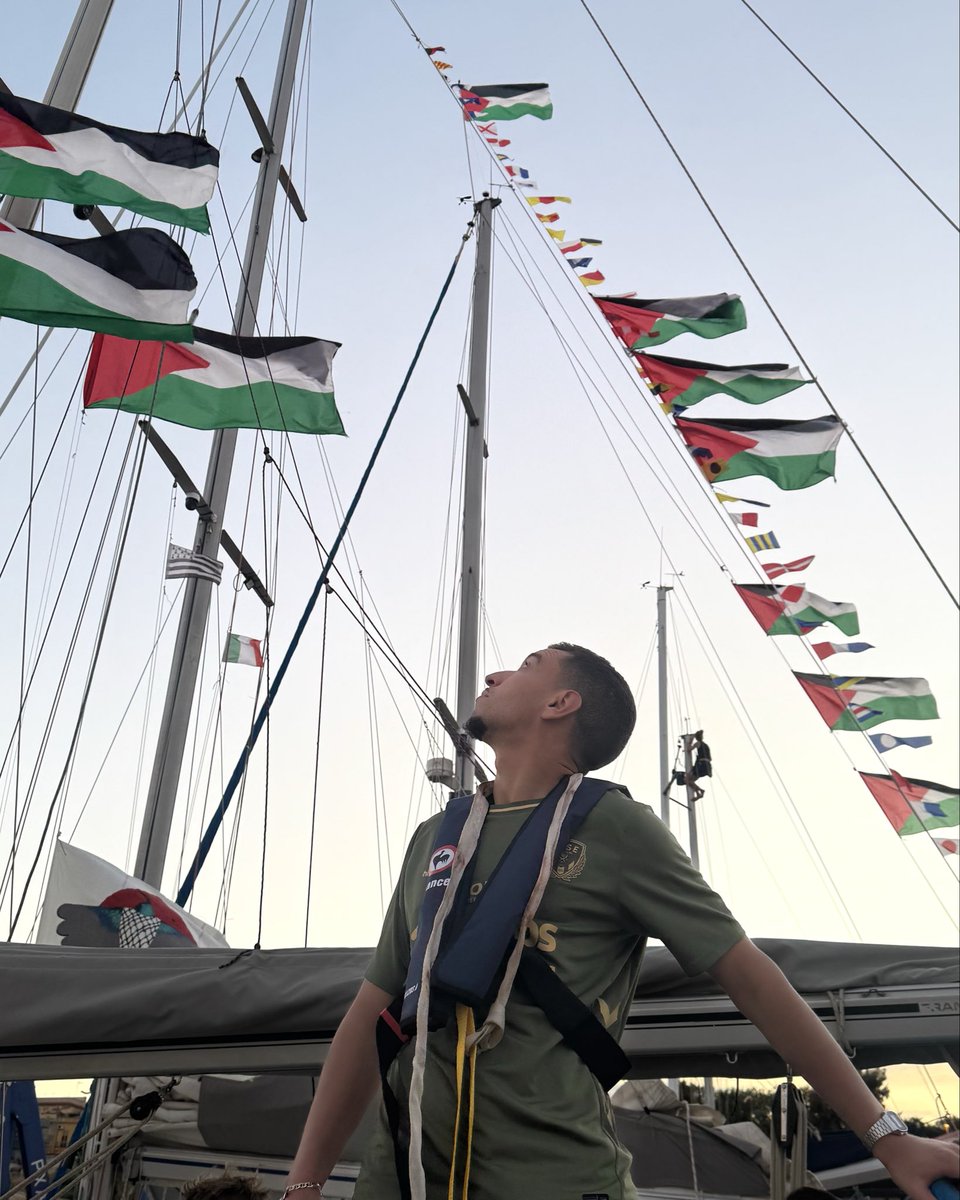 CAP VERS GAZA ❤️💚 3 jours avant le grand départ avec des citoyens &amp; citoyennes du monde entier @thousandmasleens⛵️