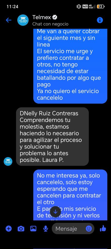 ModaDKarlaM's tweet photo. @TELMEXSoluciona Y ais todos los malditos días en todas las redes qué tienen HDSPTM https://t.co/VQ38EuEzET