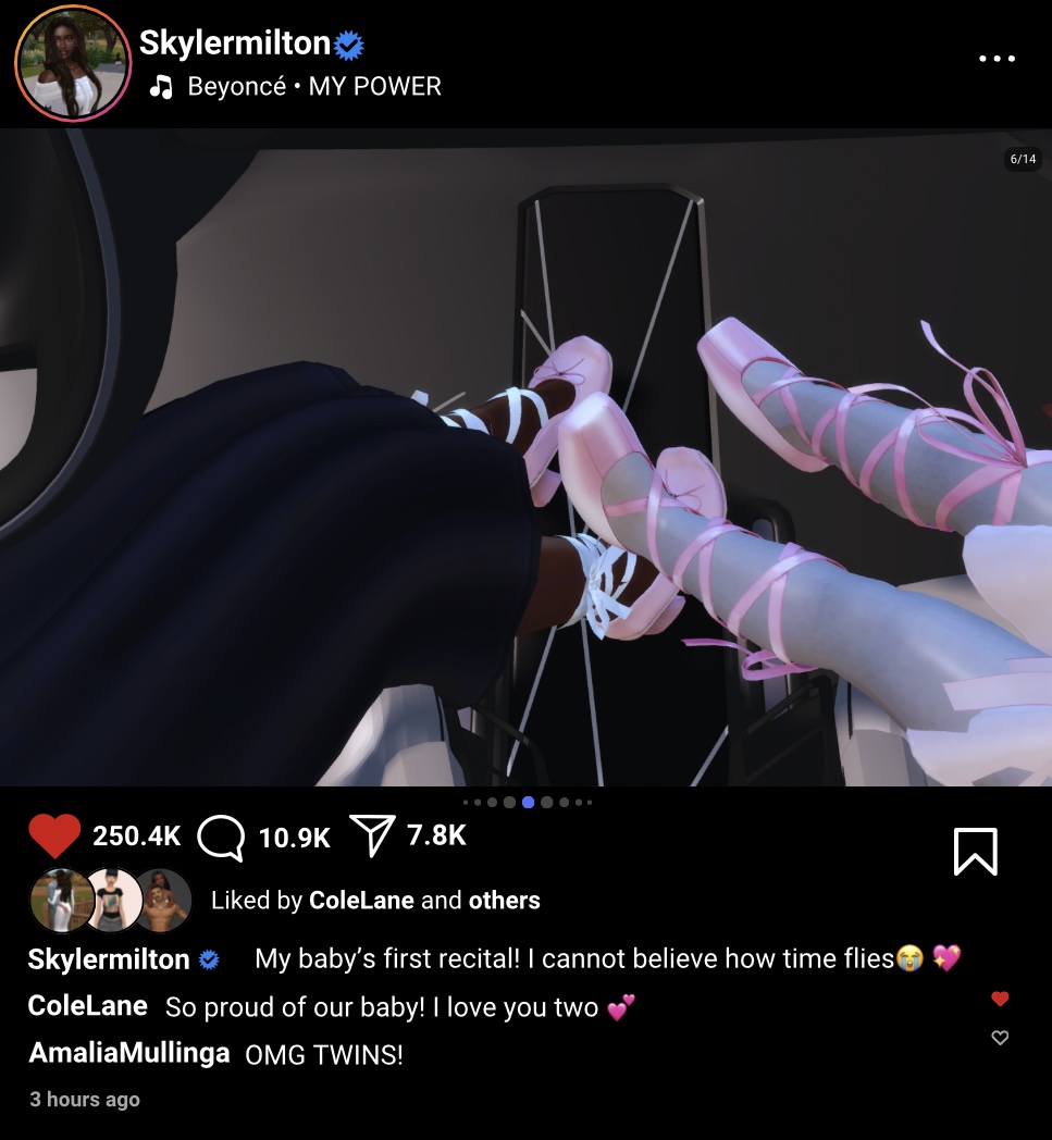 blueorchidst's tweet photo. Yeah I kinda ate that actually idk #TheSims4 #ShowUsYourSims #Sims4Pose https://t.co/2MtZSWLZqX