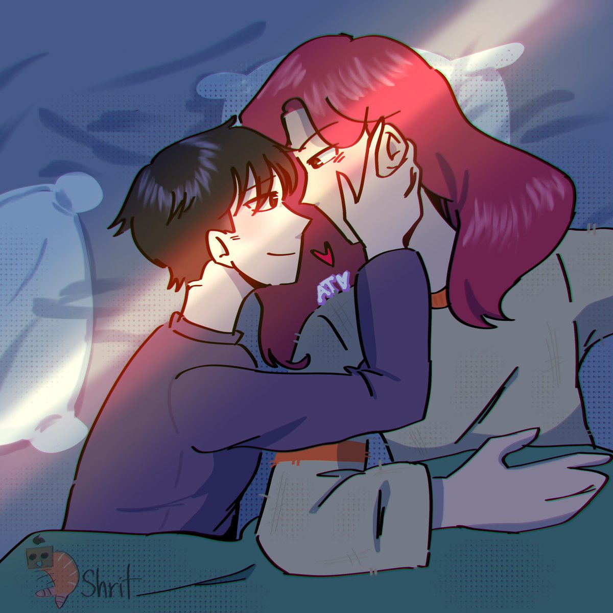 Cant sleep so drew myself waking up next to her💕
#yumeship #mira #kpdhfanart