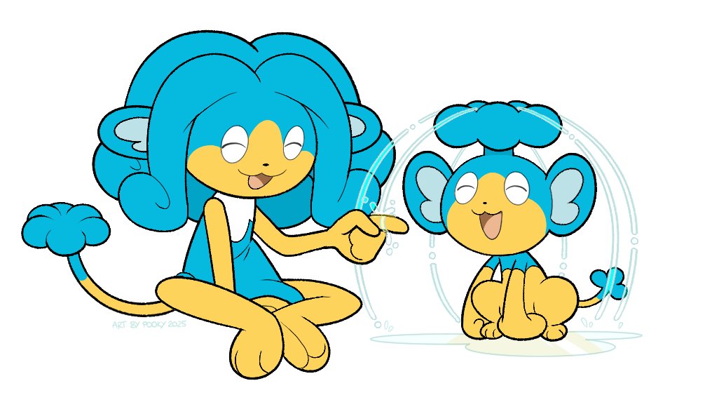 I can't wait for Legends Z-A, I'm counting down the days only to have her in my team🐵#Simipour #Panpour