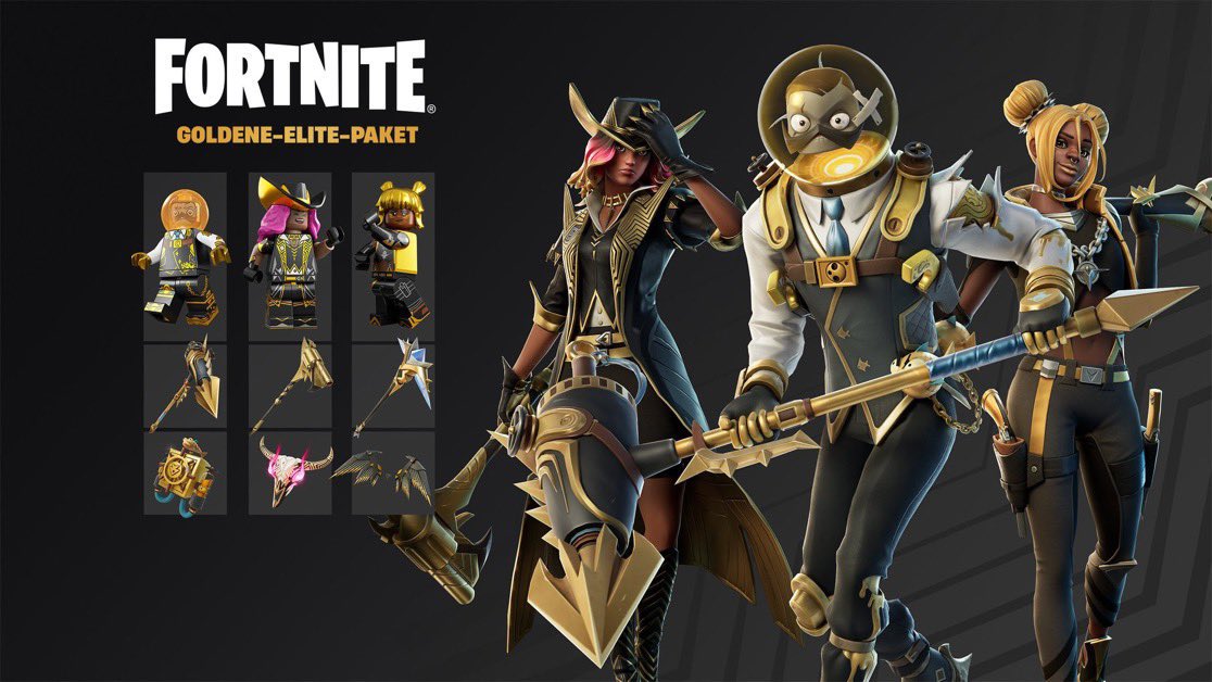 SweazyLeaks's tweet image. Gilded Elites Pack Giveaway! #Fortnite 

How to enter:  
• Follow @Sweazyleaks &amp;amp; @sxqcu_ {with Notifications on 👀}
• Like and Repost! 

Ends in 24hs! Good luck!