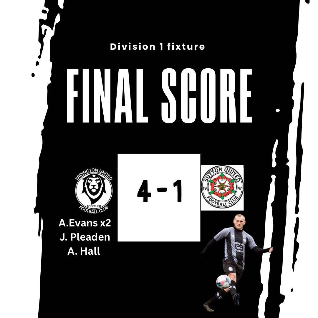 Erdington United tweet media