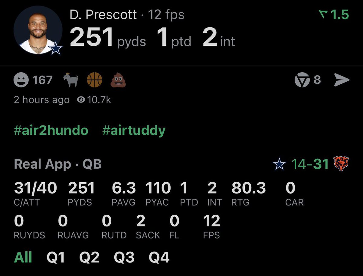 JALENCA98TERR's tweet image. Hilarious QB