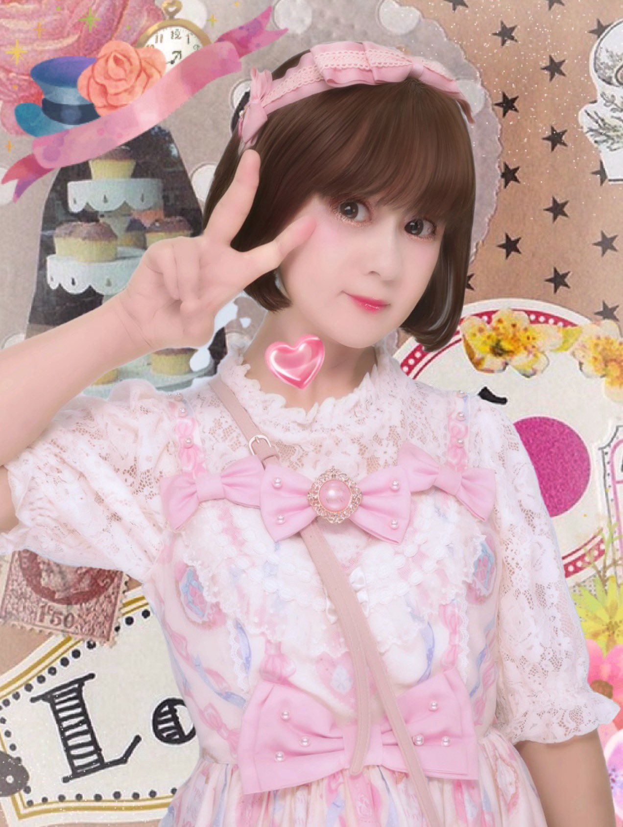 ♡ララココさま専用♡ フクタ アサコ (2026 3/27～29 個展 my favorite loli-nya！) on