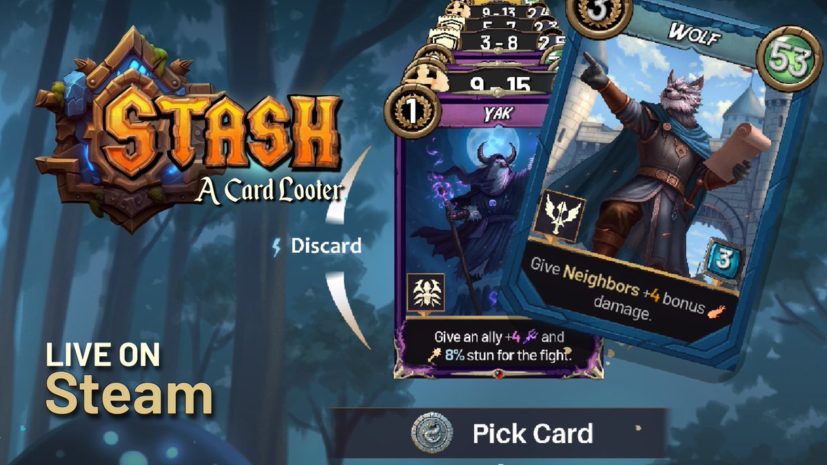 Stash: A Card Looter tweet media