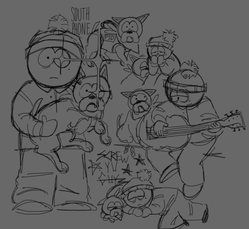 screwyuguyz's tweet image. Just some stan and sparky doodles.
#sptwt #southpark