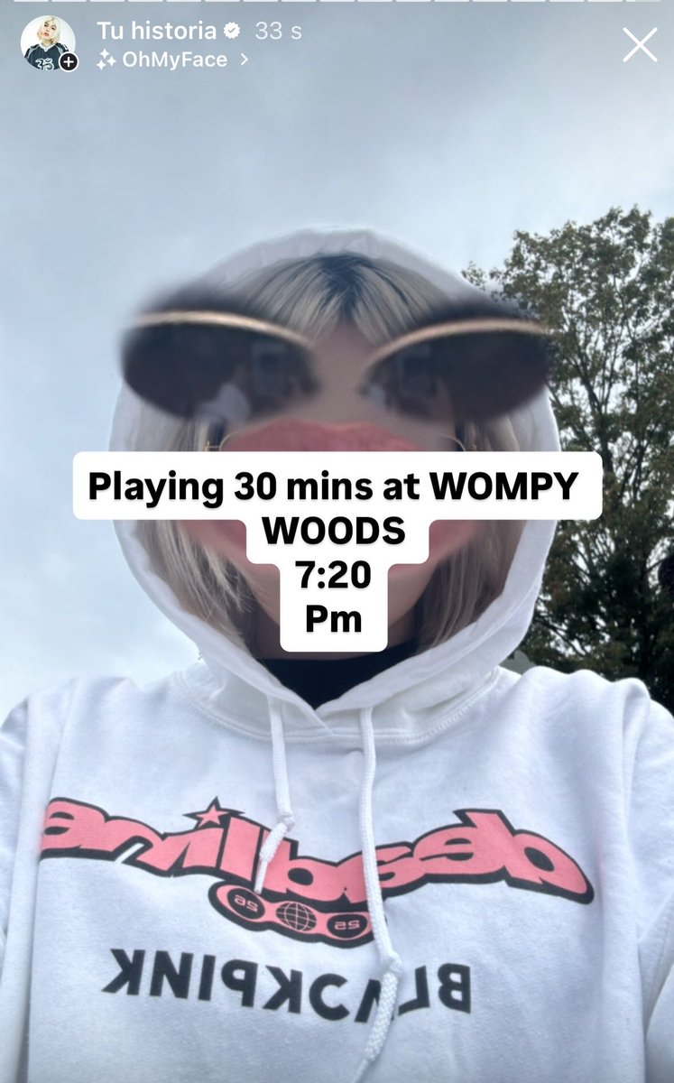 JessicaAudifred's tweet photo. Wompy woods 7:20 https://t.co/HlqHNn56XV