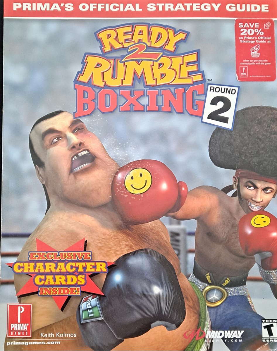 NotSoUncreative's tweet photo. I played as everyone, but Jet "Iron" Chin, Afro Thunder, Michael Jackson and Selene were my go-to characters.
#Ready2Rumble #Ready2RumbleBoxing #Round2 #R2R #BoxingGame #RetroGaming #PS2 #Dreamcast #N64 #MidwayGames #ClassicGaming #FightingGames #RetroGames #GamingCommunity https://t.co/Cz59t5mBkm
