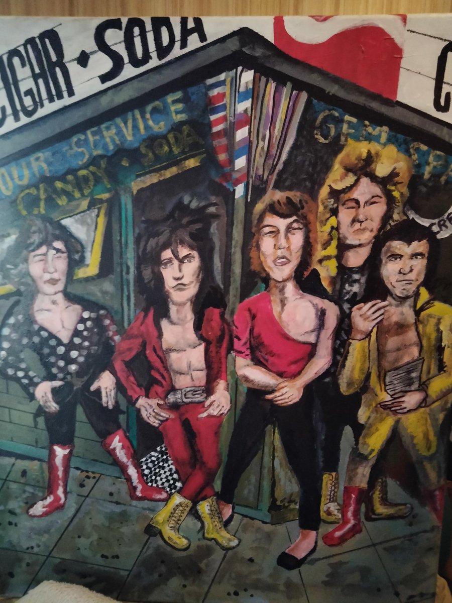 ted_cantu's tweet image. New work.... Putting the finishing details on these #TheNewYorkDolls #TheClash #TheDamned @PunkRockClub  #TedCantu artwork, #art and more are coming up.