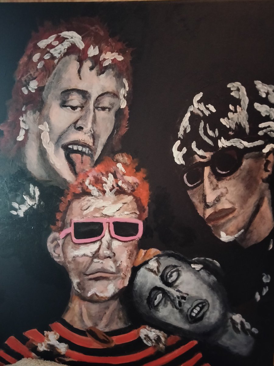 ted_cantu's tweet image. New work.... Putting the finishing details on these #TheNewYorkDolls #TheClash #TheDamned @PunkRockClub  #TedCantu artwork, #art and more are coming up.