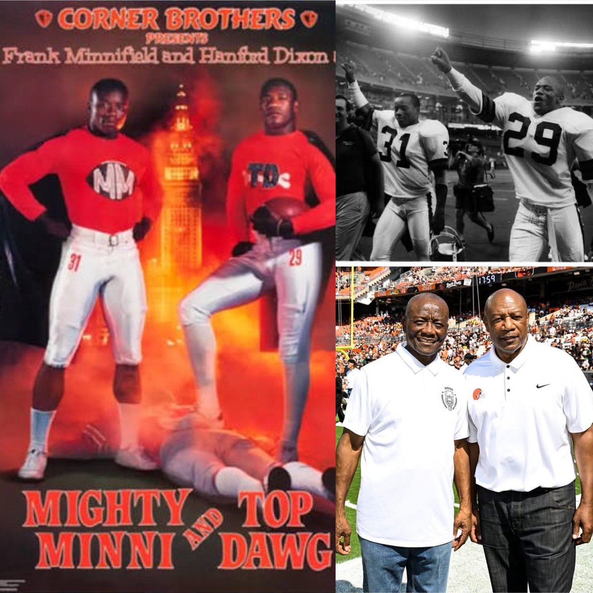 Mighty Minni and Top Dawg
#DawgPound 
1985 ➡️ 2025

🦴🏈🦴