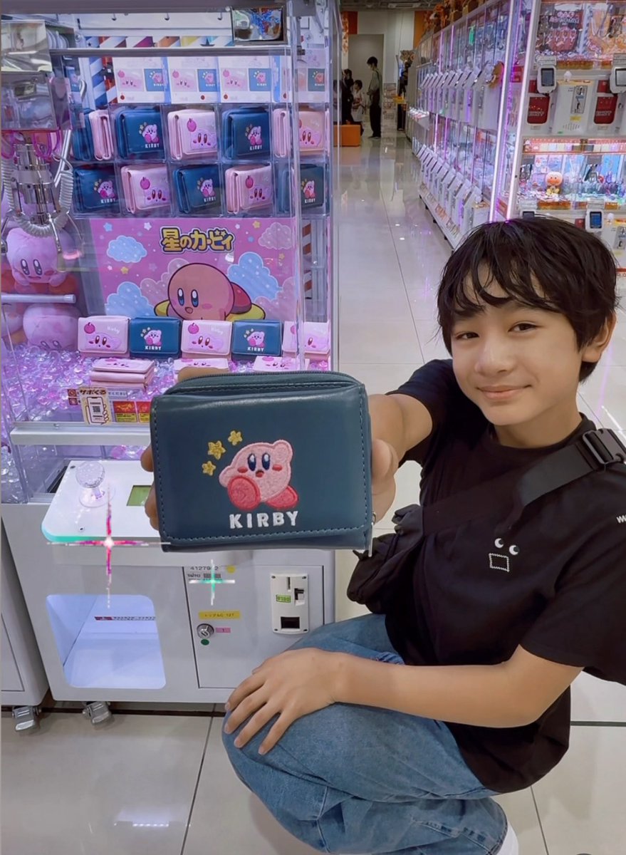 おっはよー！
カービィのお財布を
クレーンゲームでゲットした！

名刺入れと奇跡的に同じ色。
学校行ってきます︎¨̮︎¨̮

 #カービィ  #小学6年生  #小学生男子