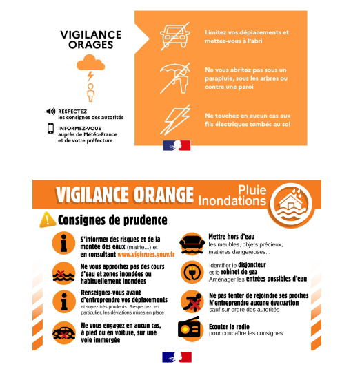 cezocsud's tweet image. Communiqué zonal routier n°3 - Prolongation de la vigilance ORANGE pour orages et pluie-inondations département 83 :