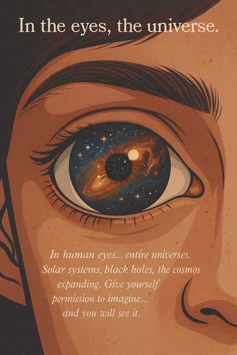 envivvope's tweet image. 🌌 The Law of Universal Design (Jean Paul Preciado)
Humanity is not apart from the cosmos—it is the cosmos in miniature.
DNA, eyes, neurons, and consciousness are fractal echoes of universal patterns.

#UniversalDesign 🌀 #CosmicHuman 👁️ #FutureOfHumanity 🚀 #Fractals