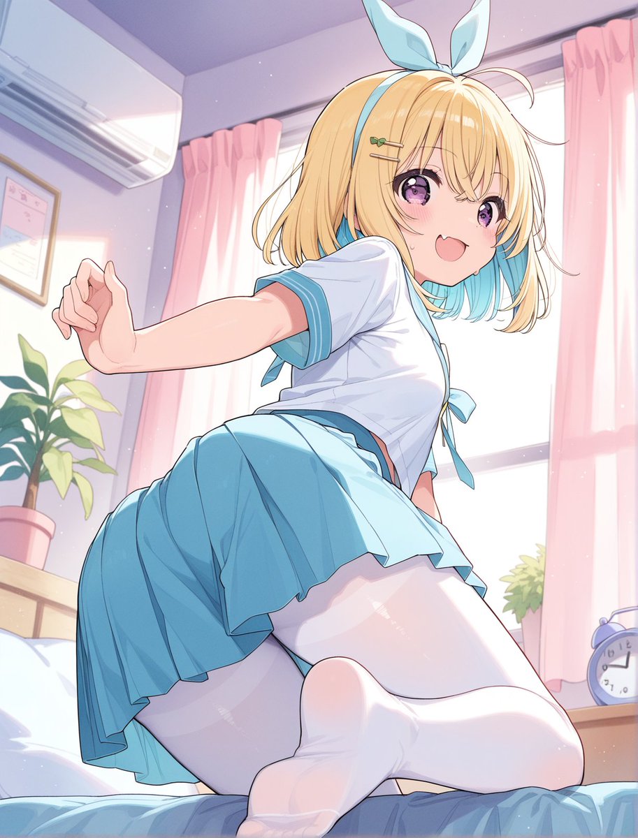 おはよっ！今日は9月22日,月曜日だよっ🍁

今日はOneWebDay、フィットネスの日、
世界サイの日、孤児院の日、などです

移動性の高気圧が日本列島を広く覆い晴れ
の場所が多くなります。秋の天候が拡大し
関東から西日本は過ごしやすい気温に🍁
#AIイラスト #言乃葉りずむ