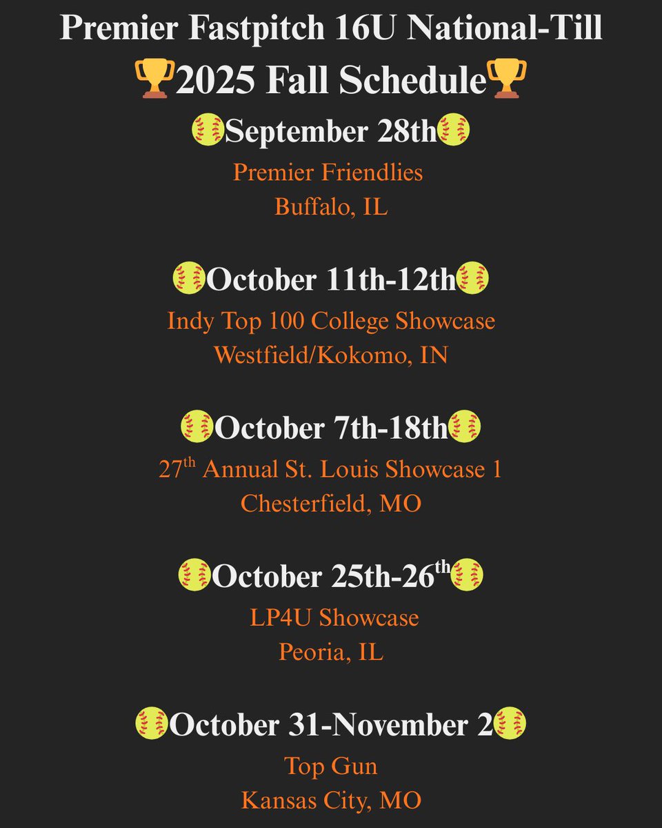 EllaHumphrey2028 (@ellahumphrey28) on Twitter photo I’m looking forward to playing our fall season schedule! I can’t wait to get back on the field!
#family <a href="/PremierTill/">Premier 16U National</a> I’m looking forward to playing our fall season schedule! I can’t wait to get back on the field!
#family <a href="/PremierTill/">Premier 16U National</a>