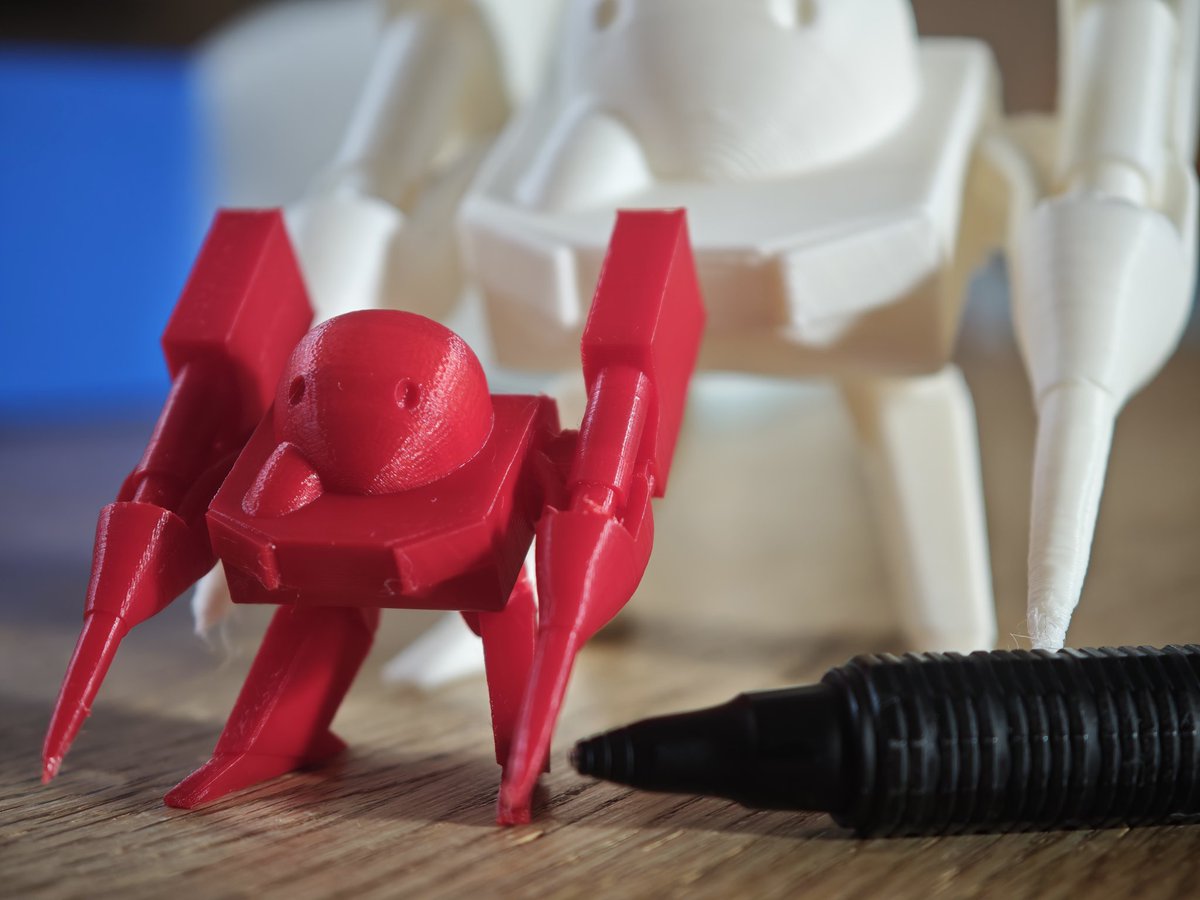 monohoshi_blog's tweet image. 復活した0.1mm #kaika ノズル x #snapmaker 0.05mm積層。
このサイズでもとてもキレイ🤩

モデルはNomad Sculptでざっくりです😅