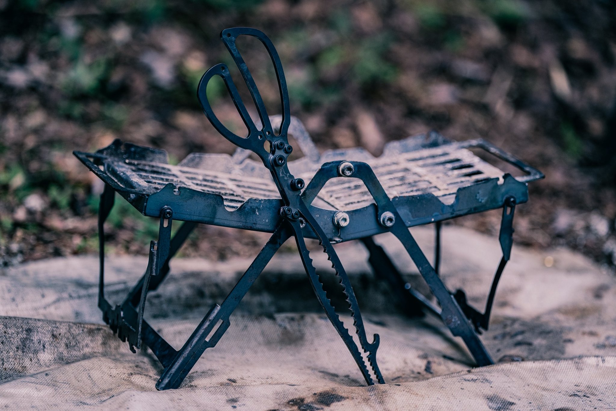 バーベキュー・調理用品 moose room works hi-raku honey comb mesh honey comb mesh（FIRE STAND「hi-raku」オプション品） | MO
