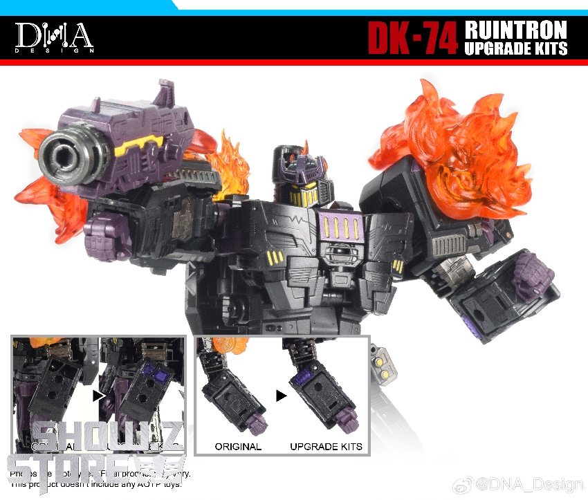 ShowZStore's tweet photo. [Pre-Order] DNA Design DK-74 Upgrade Kits for Ruintron

https://t.co/jBR6b7cOvI

#DNADesign #DK74 #UpgradeKits #Ruintron 
#actionfigure #transformer #modelkit #showzstore #Showzdailyreport https://t.co/xcRNQgO3Mt