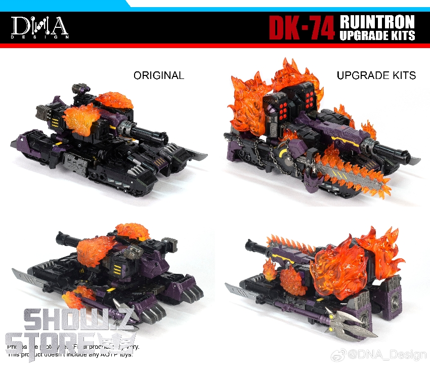 ShowZStore's tweet photo. [Pre-Order] DNA Design DK-74 Upgrade Kits for Ruintron

https://t.co/jBR6b7cOvI

#DNADesign #DK74 #UpgradeKits #Ruintron 
#actionfigure #transformer #modelkit #showzstore #Showzdailyreport https://t.co/xcRNQgO3Mt