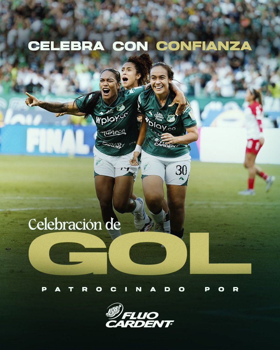 CaliFemenino's tweet image. 😄 Celebramos como una familia, gracias a la confianza que nos brinda FluoCardent, nuestro patrocinador oficial. 😎

#FluoCardent
#JGB