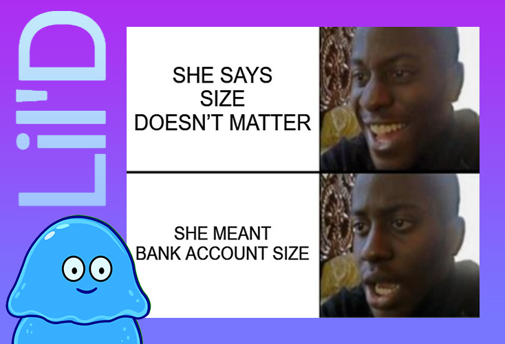 lildonsolana's tweet image. Her: 'Size doesn't matter babe ❤️' 
Also her: checks my credit score on the second date

Me: 📸🤔

CA: FuLBM9qMGX7uChhs4j2n5tc977LsFVgqcPKMyhkzpump