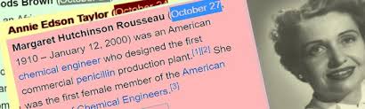 Good Morning! It is Monday October 27. In 1910 Margaret Rousseau was born. She was an American chemical engineer who designed the first commercial penicillin production plant. She was the first female member of the American Institute of Chemical Engineers.