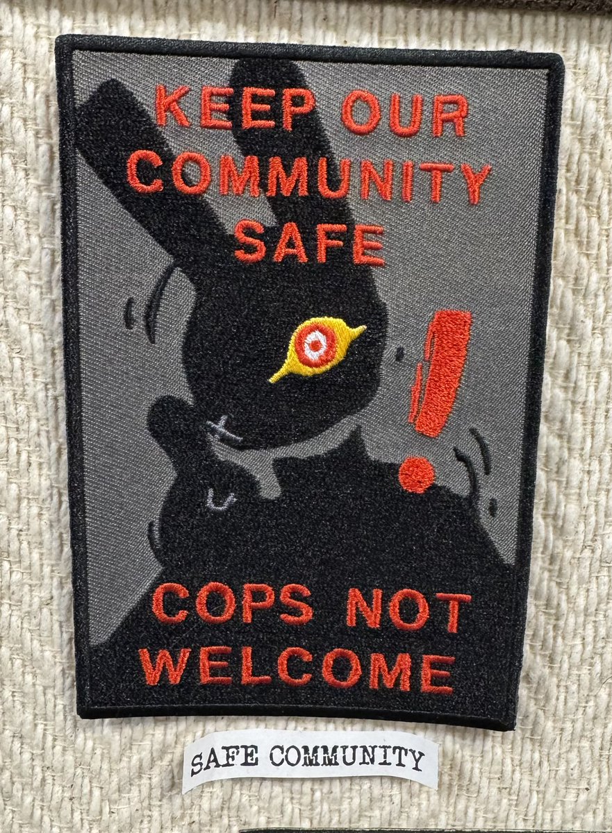 Hey chat. I saw this patch at a dealer’s table while at AFC. 
Explain this to me. 
Seems like a contradiction???