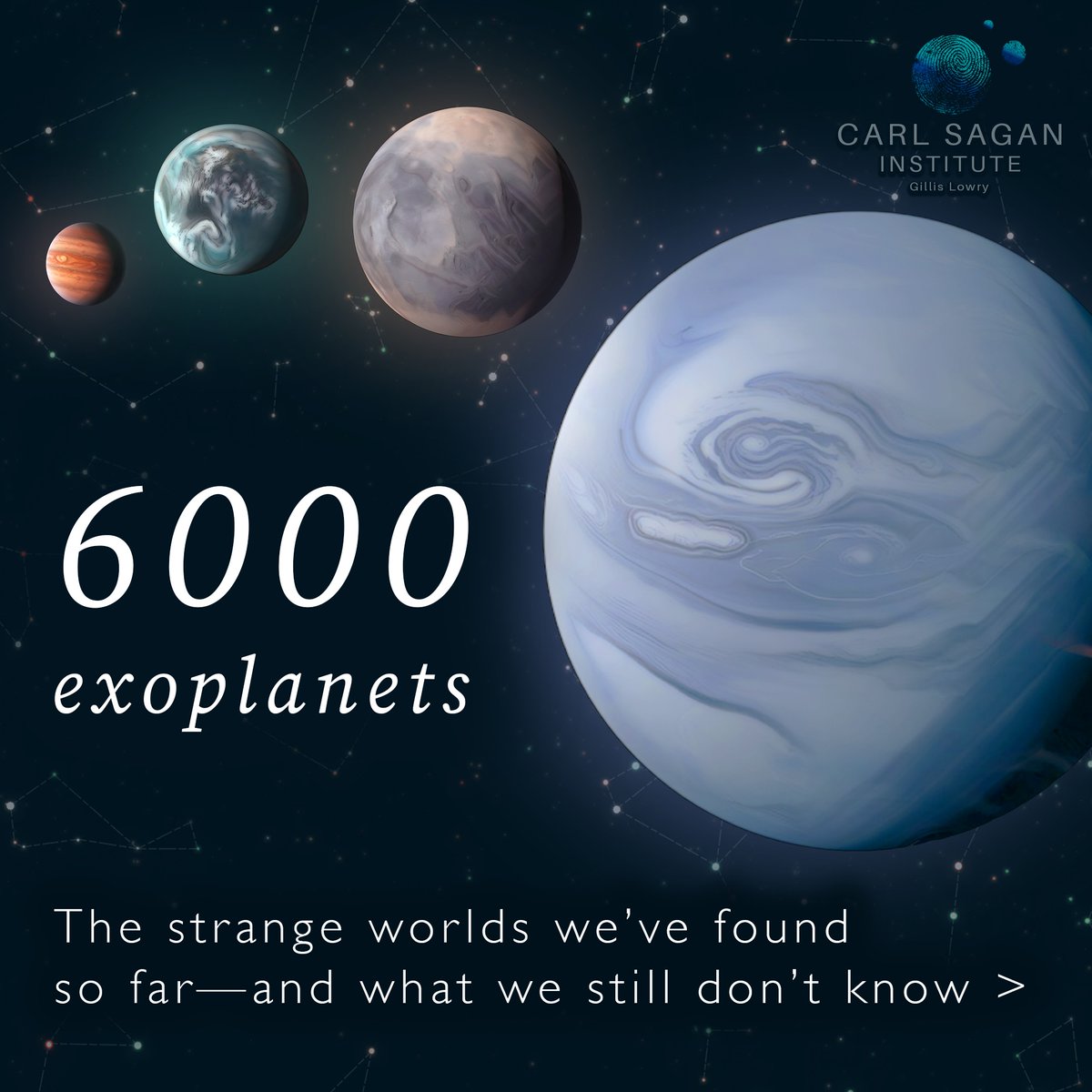 CSInst's tweet image. 6000 exoplanets.
We’ve found worlds orbiting all sorts of stars. Learn more at our Bluesky! bsky.app/profile/carlsa…
🪐🪐🪐