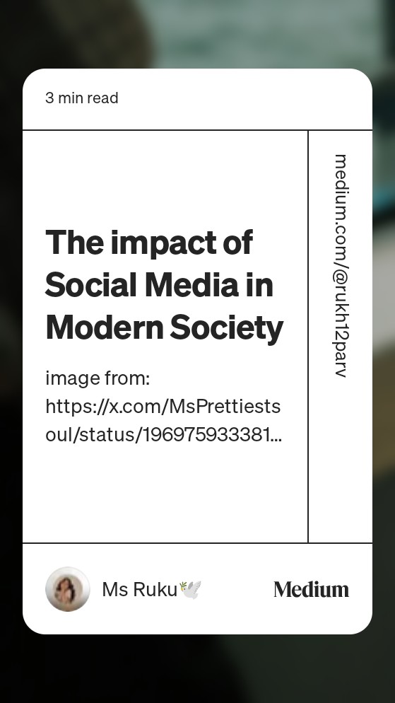 Read my 1st blog on Medium guys!!

medium.com/@rukh12parv/th…