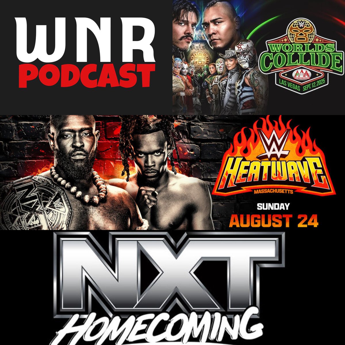 #WNR 576 youtube.com/live/YnXrRwivl…

We Are Live! 🔴 🎙️ 

It’s #NXTUpdate 

<a href="/WNRPodJames/">RollandsRants</a> and <a href="/MindMontyPod/">Mind of Monty🎙</a> catch up with all thing #WWENXT 

Including #NXTHeatwave #WorldsCollide #NXTHomecoming 

Let us know what you think! #WNR