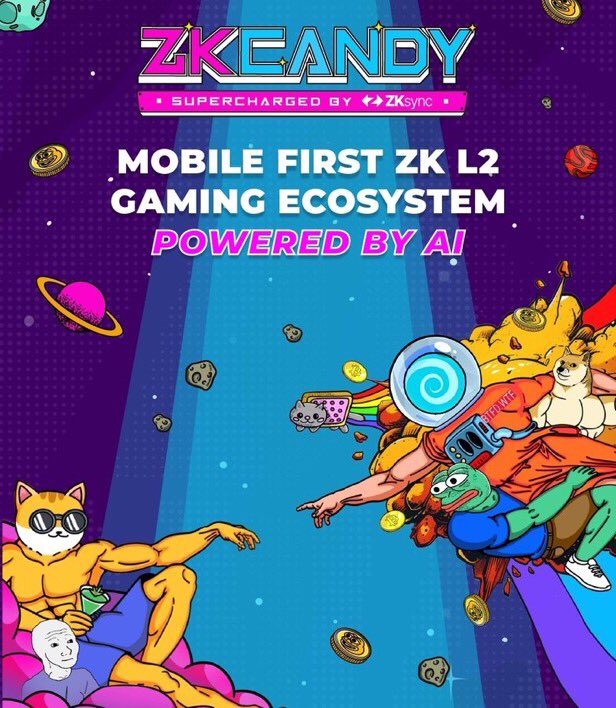 Web3Pioneer01's tweet image. Happy Sunday Sunday fam ❤️ 

Let's talk about this unique project:

@ZKcandyHQ is aiming for 2M users within 6 months of mainnet launch 🚀

Backed by a $4M raise from heavy hitters like Animoca and others, and powered by zk tech on zkSync, they’re built for scale.

Their 100K…